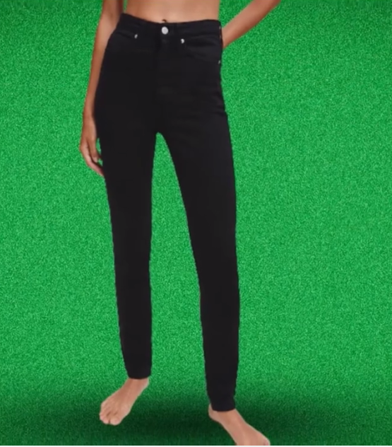 alvin Klein Women's Skinny Jeans, a sleek choice for Apple-shaped figures. Browse our curated list for the best jeans that flatter your silhouette