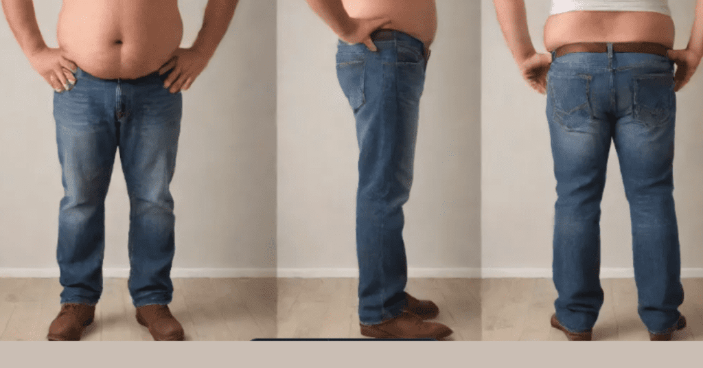 How Fat Guys Should Wear Jeans