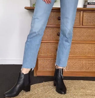 how to wear boots with jeans 41