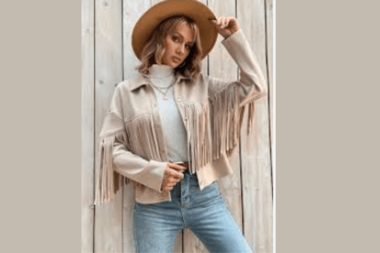 Fringed Suede Jacket Style