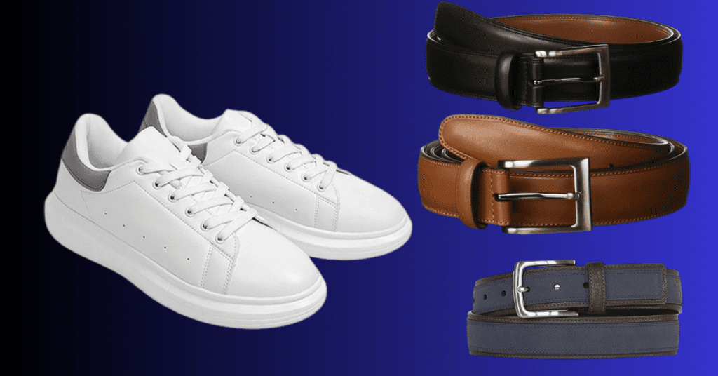 What Color Belt with White Shoes