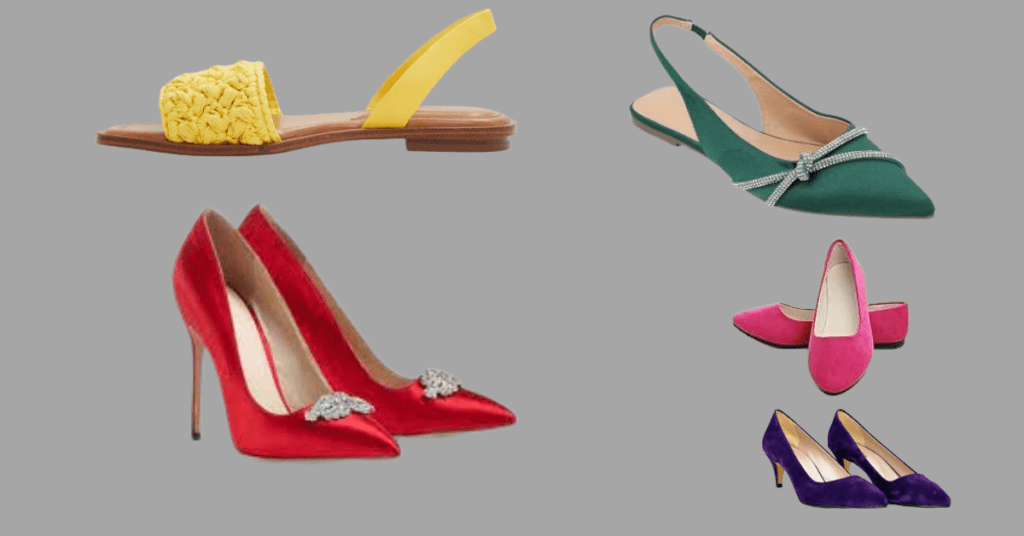 What Color Shoes To Wear With Mauve Dress