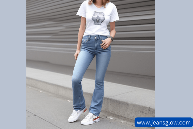 White T Shirt with Sneakers