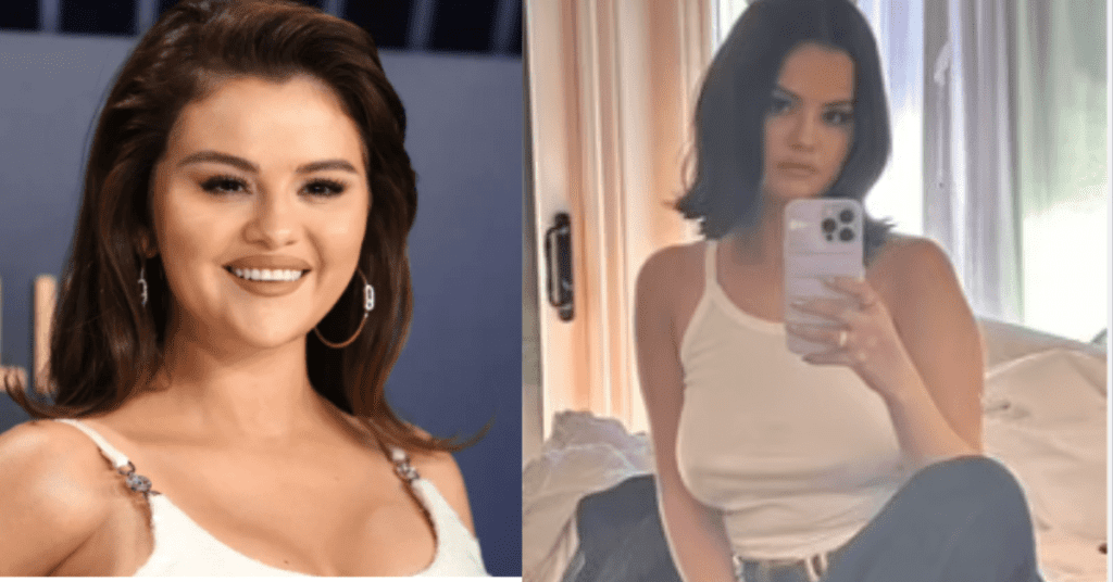 Selena Gomez Stuns in Chic White Tank Top and Jeans 2024